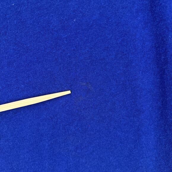 ENZA COSTA Cashmere Loose Long Sleeve Crew Tee Womens Medium Cobalt Blue NEW - Picture 10 of 14